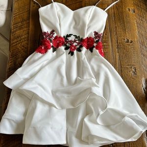 White homecoming / formal dress!